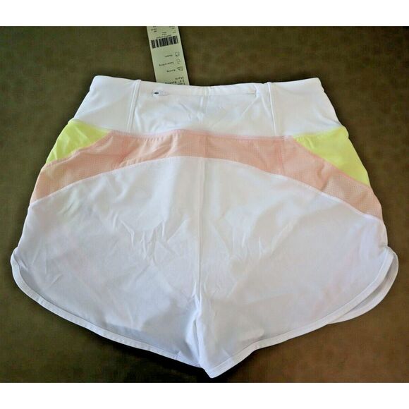 Sweaty Betty SB8316C Women's Sz Small White Track Speed 3.5" Running Shorts - Picture 2 of 10